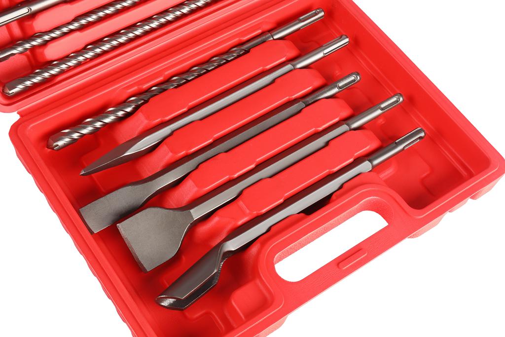 SET OF DRILLS AND CHISELS 17 PIECES SDS+ KD10068