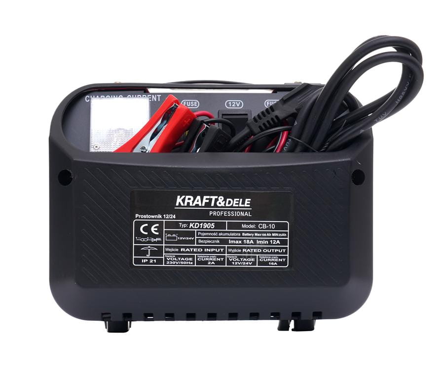Autode akulaadija 12V 24V 10A 60Ah KD1905