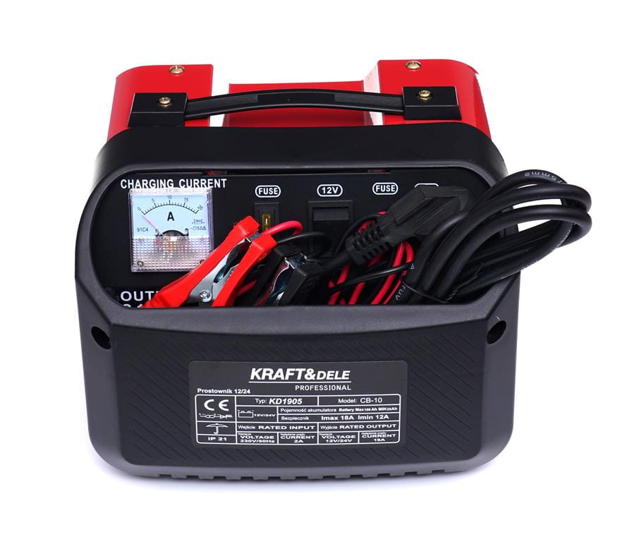 Autode akulaadija 12V 24V 10A 60Ah KD1905