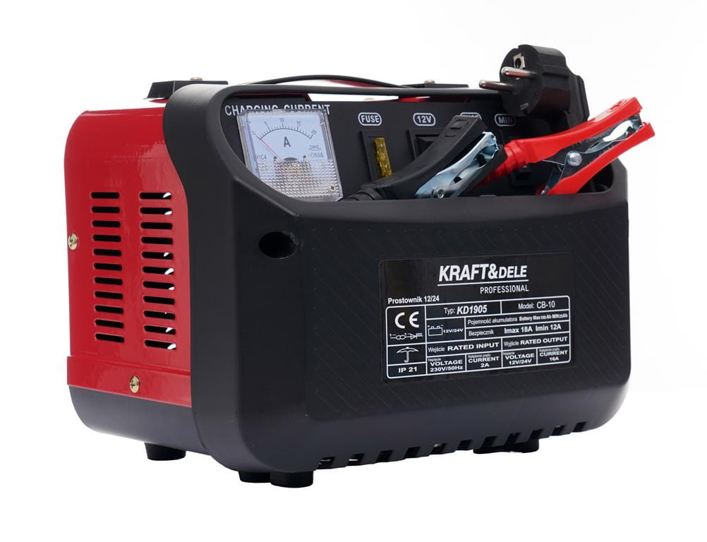 Autode akulaadija 12V 24V 10A 60Ah KD1905