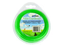 Nylon cutting line 2.4 mm x 10 m — Green, Pentagonal