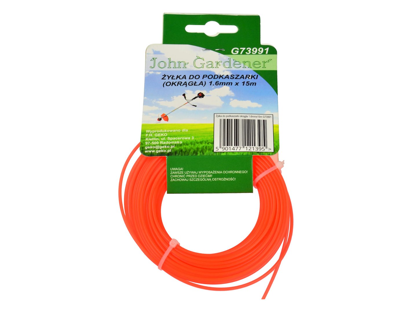 Nylon line 1.6 mm x 15 m