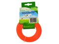 Nylon line 2.0mm x 15m, red, round