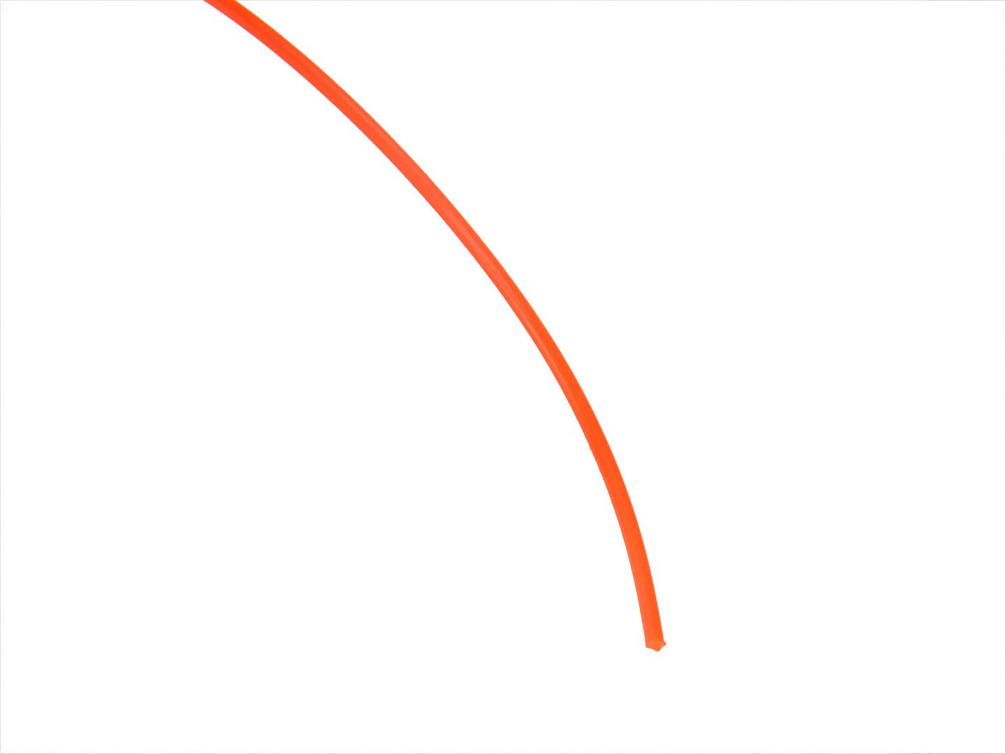 Nylon line 2.0mm x 15m, red, round