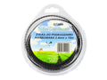 Corrugated Nylon Line 2.4mm*15m Black