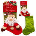Santa Boot Christmas Gift Stocking 1 pc