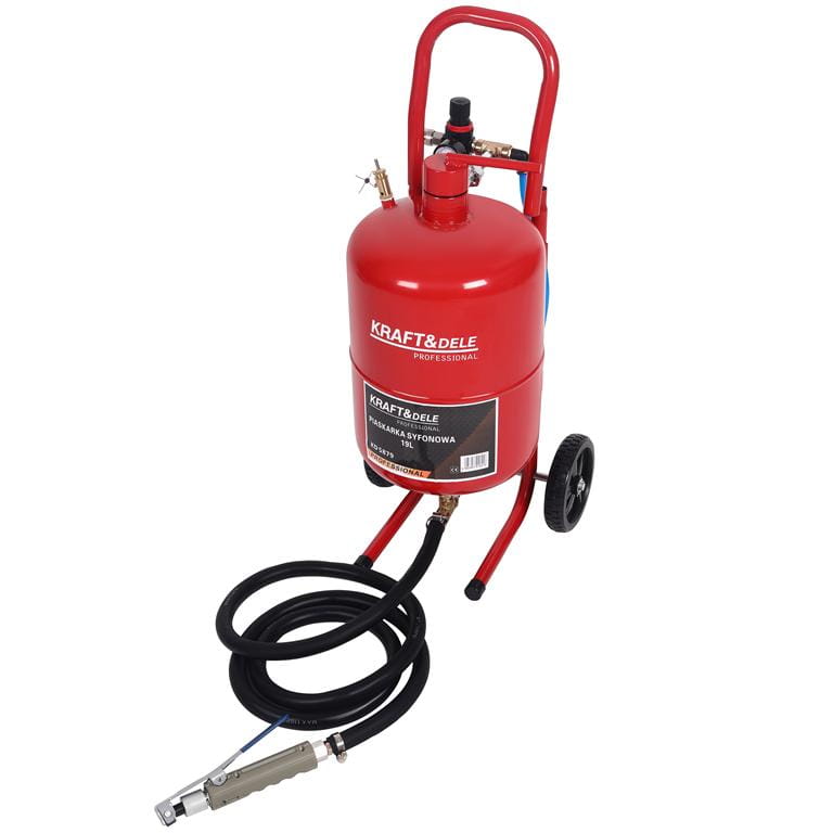 SYRINGE SAND BLASTER 19L + ACCESSORIES KD5879