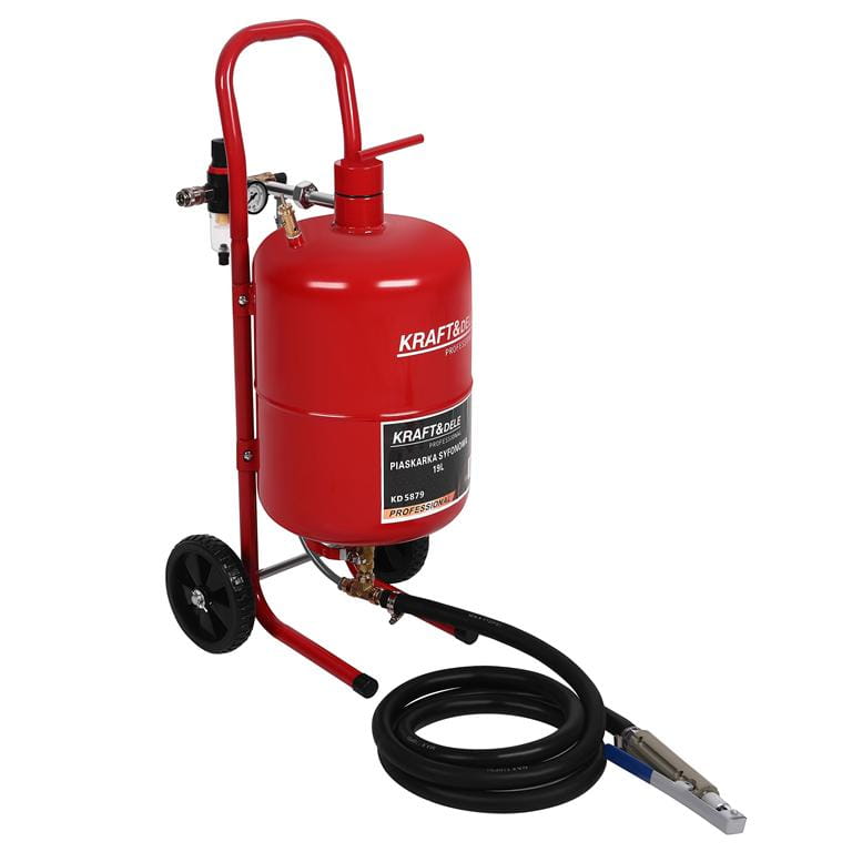 SYRINGE SAND BLASTER 19L + ACCESSORIES KD5879