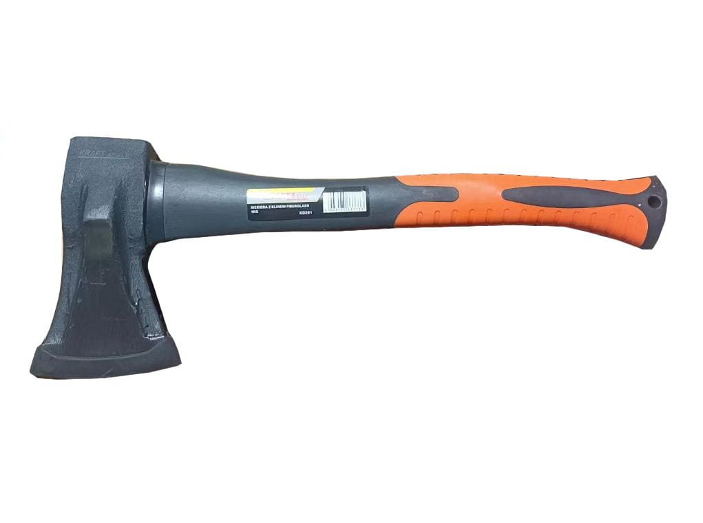 Axe with fiberglass handle 1kg KD291