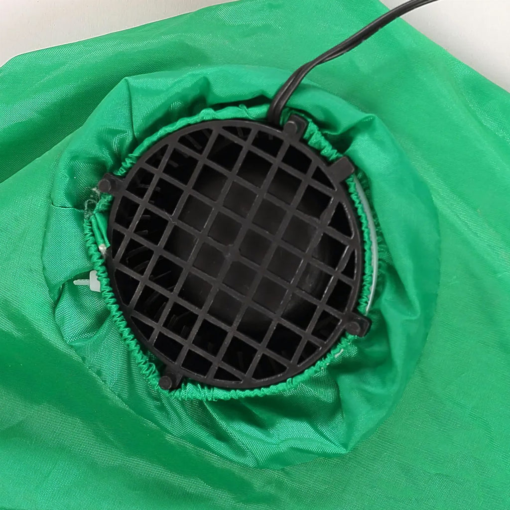 Täispuhutav jõuluvana 2.2m saanil põhjapõdraga jõulukaunistus suur