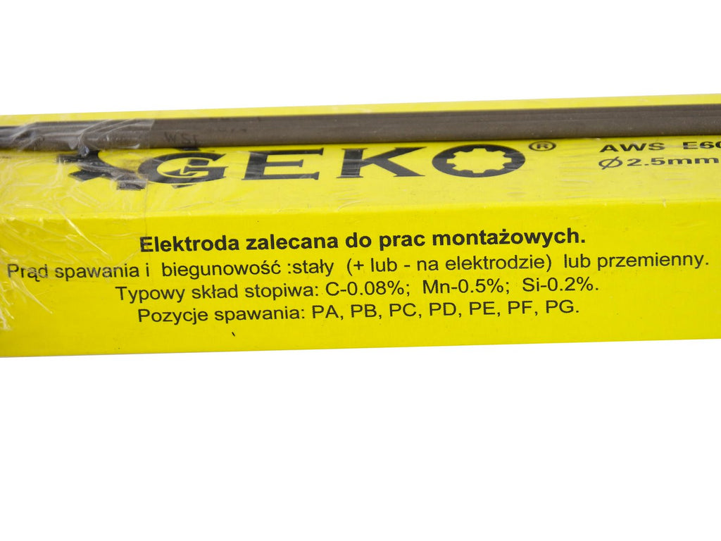 Rutile Cellulosic E6013 Electrodes 2.5 mm x 300 mm /PINK/