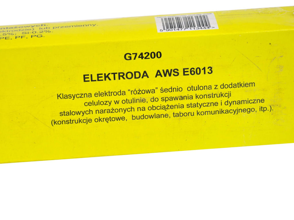 Rutile Cellulosic E6013 Electrodes 2.5 mm x 300 mm /PINK/
