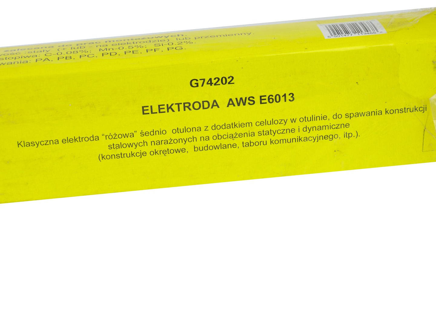 Rutile Cellulosic E6013 Electrodes 4.0 mm x 400 mm /PINK/