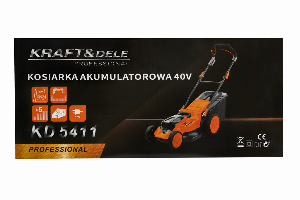 CORDLESS LAWNMOWER 50L 38CM 40V KD5411 (D26)