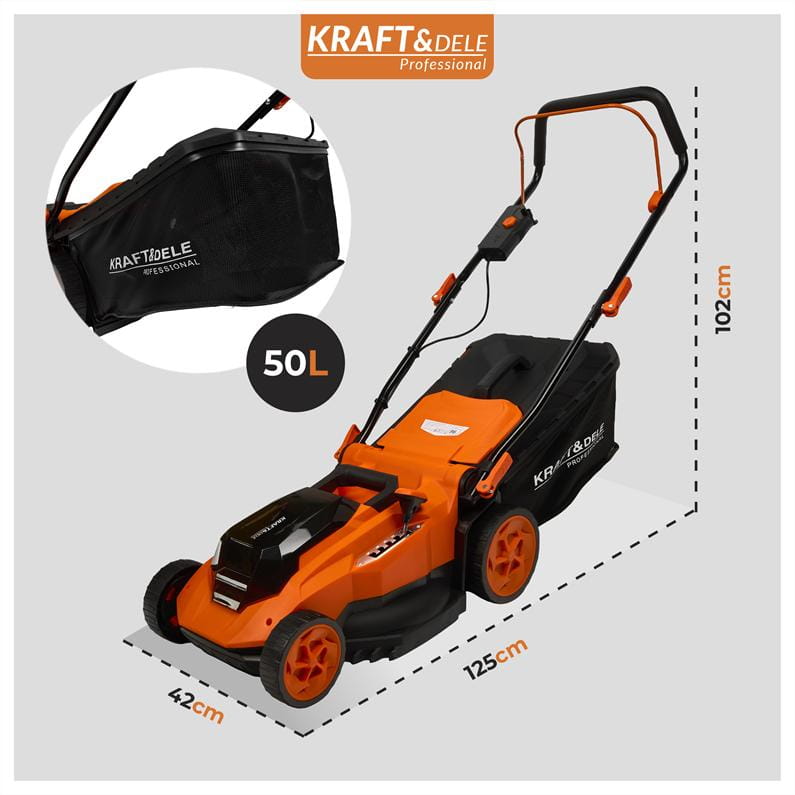 CORDLESS LAWNMOWER 50L 38CM 40V KD5411 (D26)
