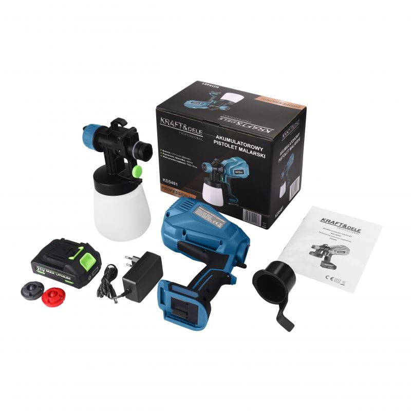 Cordless spray gun 21V 2000mAh KD5481