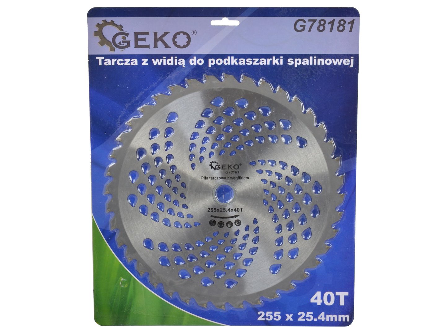 Brush cutter blades 255x25.4mmx40T