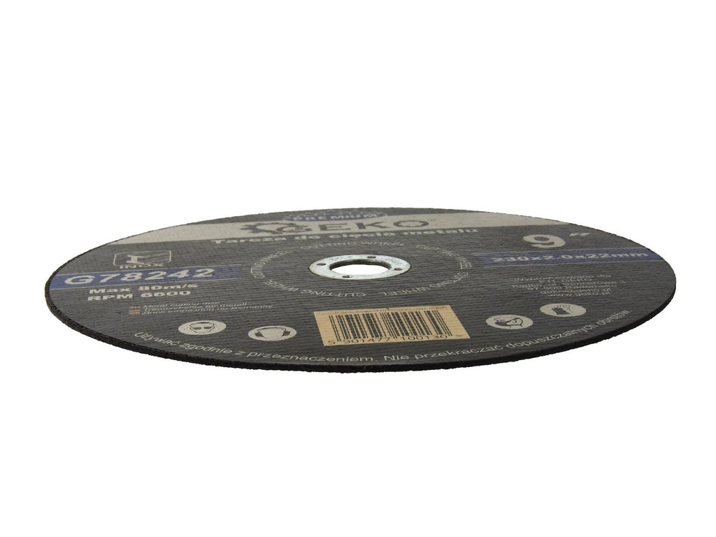 Metal Cutting Disc GEKO Premium 230 x 2 x 22.2 mm Inox