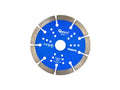 Segmented Rim Diamond Blade with Holes 125 x 22.2 mm, Rim 10 mm, GEKO Premium, laser welded