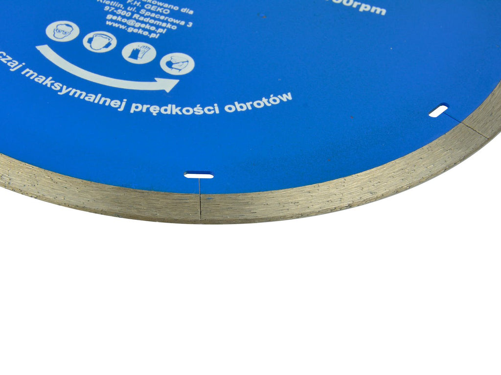 Micro-Segmented Diamond Blade for Porcelain and Ceramic Tile 125 x 1.2 x 22.2 x 10 mm