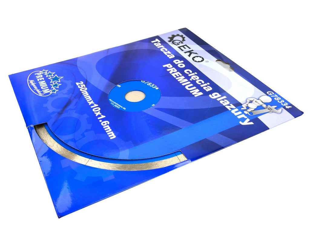Micro-segmented Diamond Blade for Porcelain and Ceramic Tile 200 x 1.6 x 22.2 x 10 mm
