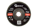 Silicon Carbide Flap Disc 125 mm Grit 60 GEKO Premium