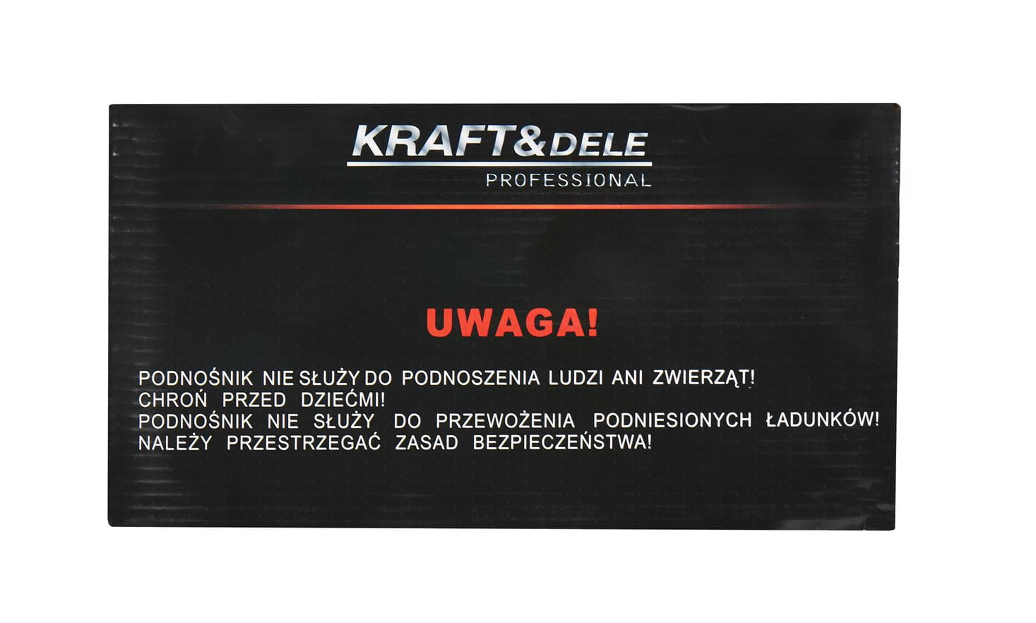 KRAFT&DELE madala profiiliga hüdrauliline tungraud 4 t 95–552 mm KD1308