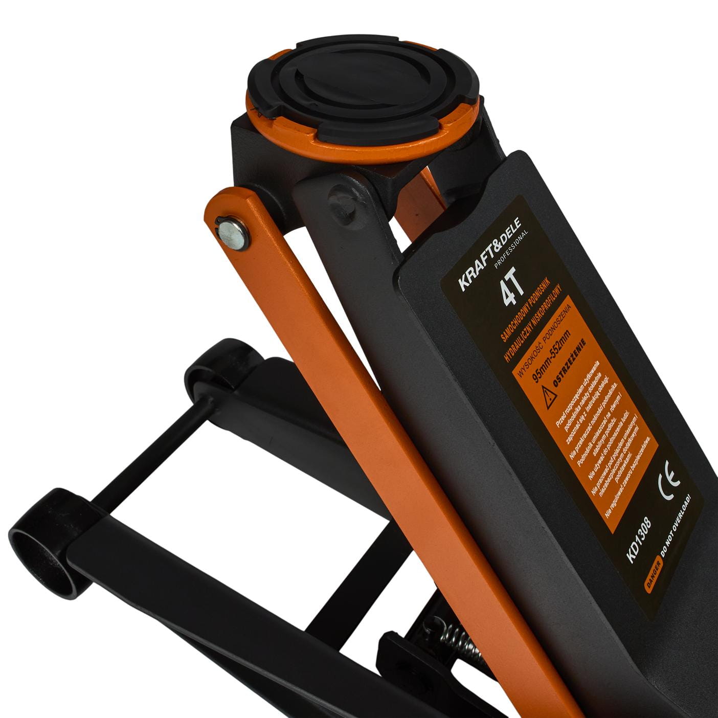 KRAFT&DELE madala profiiliga hüdrauliline tungraud 4 t 95–552 mm KD1308