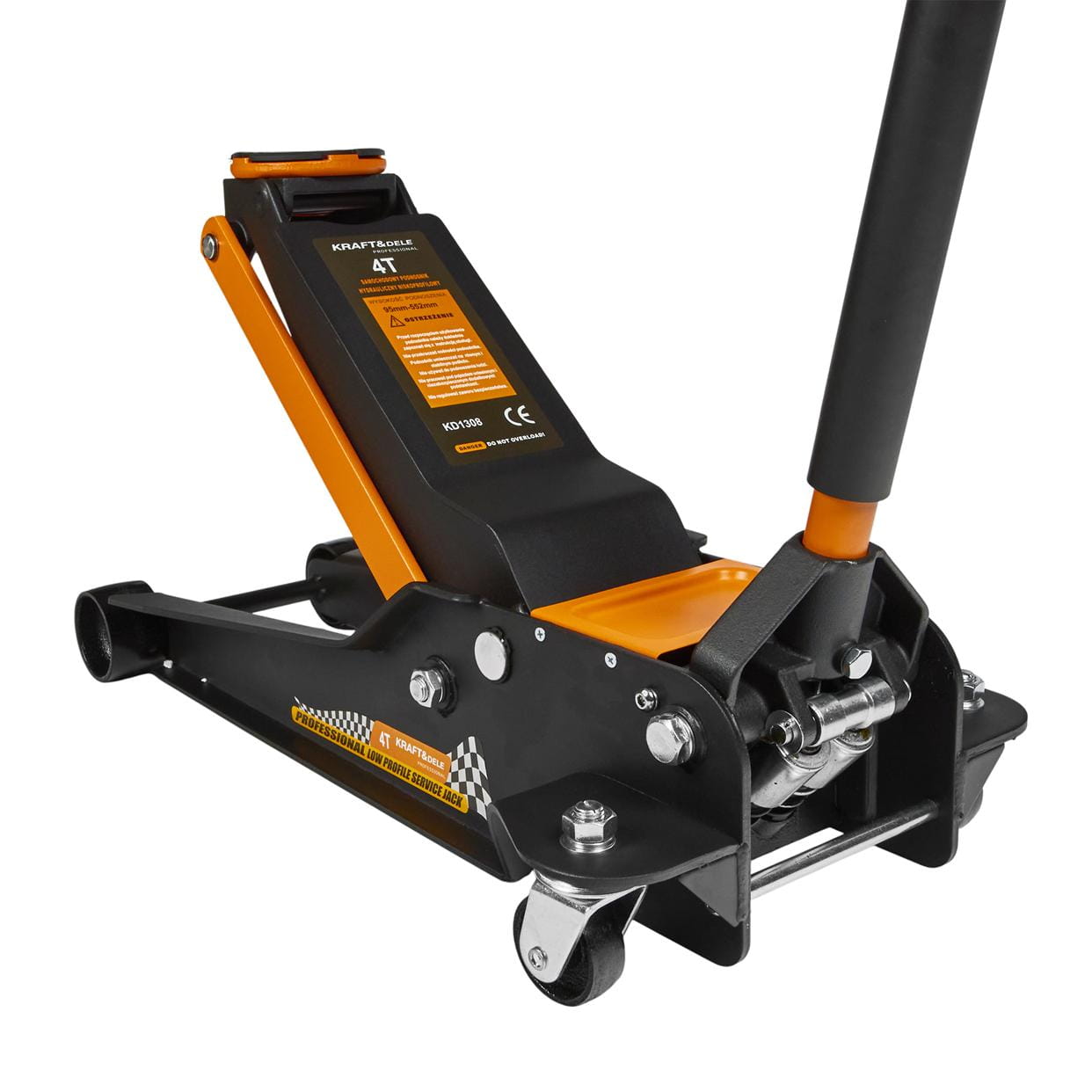 KRAFT&DELE madala profiiliga hüdrauliline tungraud 4 t 95–552 mm KD1308