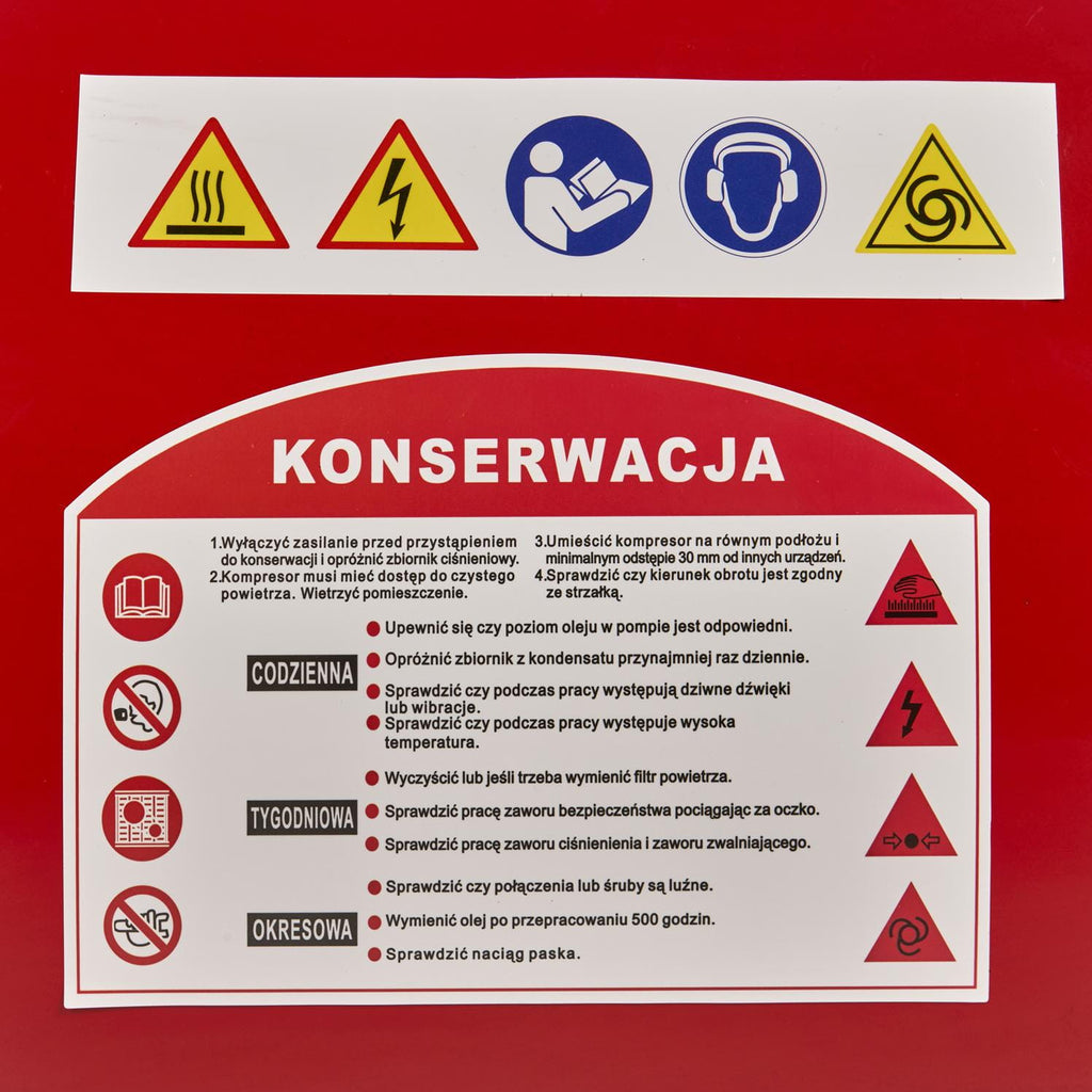 Õlikompressor 100L 230V + Separaatorkomplekt KD1472