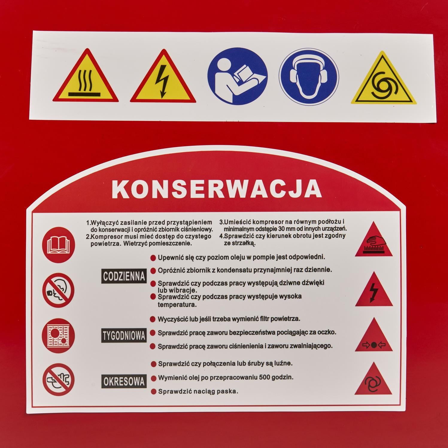 Õlikompressor 100L 230V + Separaatorkomplekt KD1472