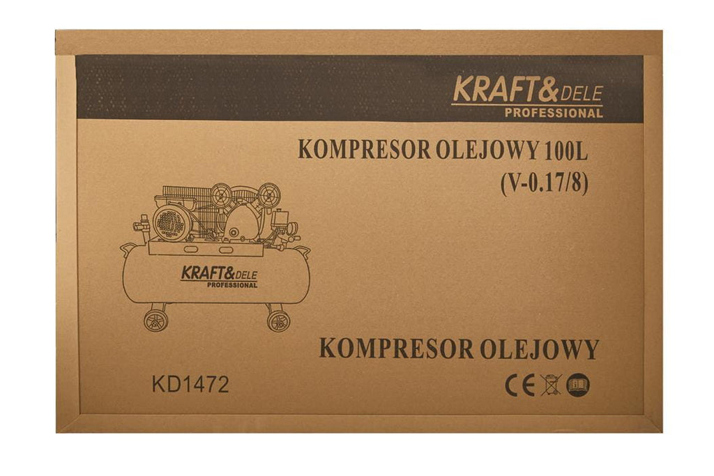 Õlikompressor 100L 230V + Separaatorkomplekt KD1472