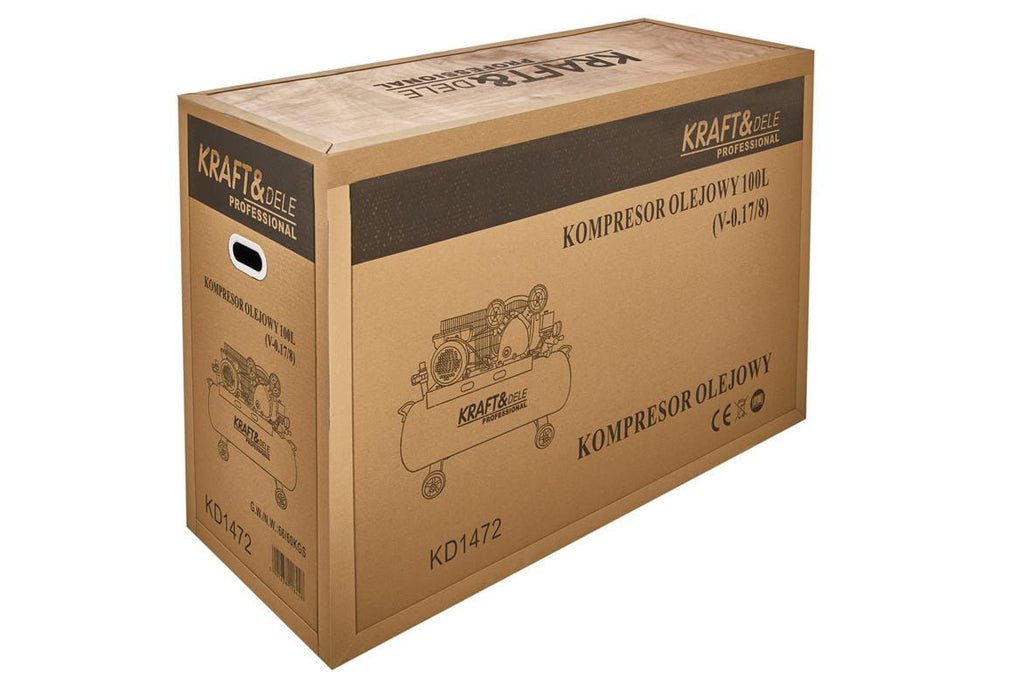 Õlikompressor 100L 230V + Separaatorkomplekt KD1472