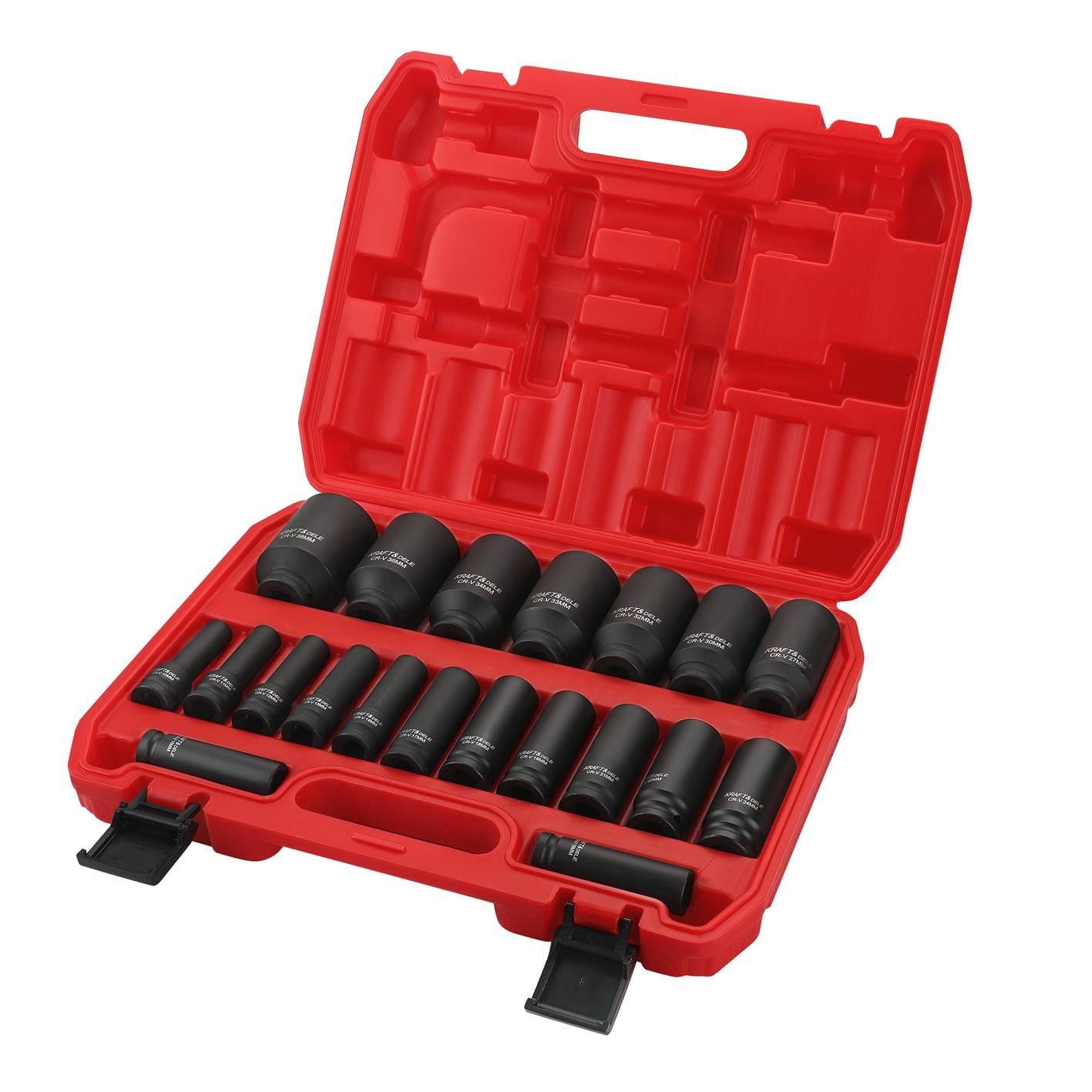 20-PIECE IMPACT SOCKET SET HEX 1/2" KD11794 (C8)