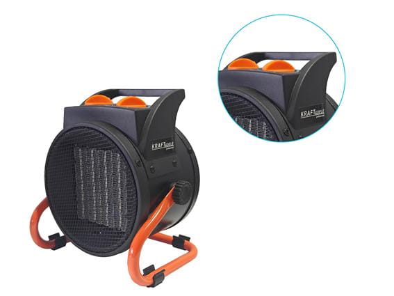 Electric fan heater 2.5kW 230V KD11727