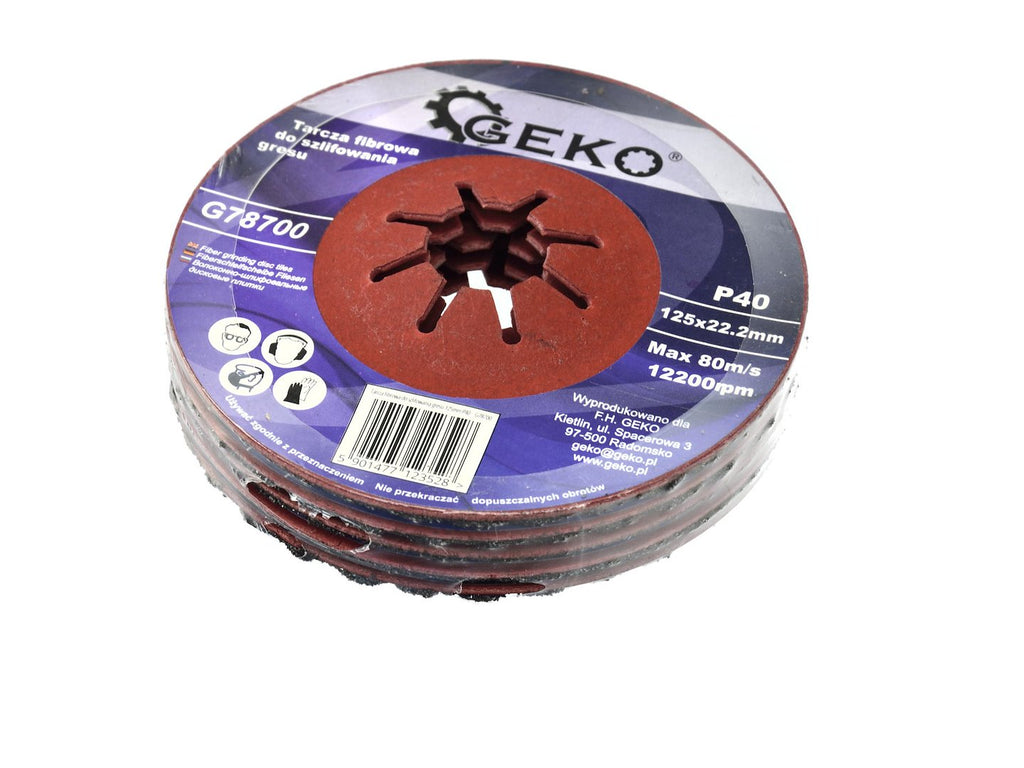 Coarse Grit Fiber Disc 125 mm P40