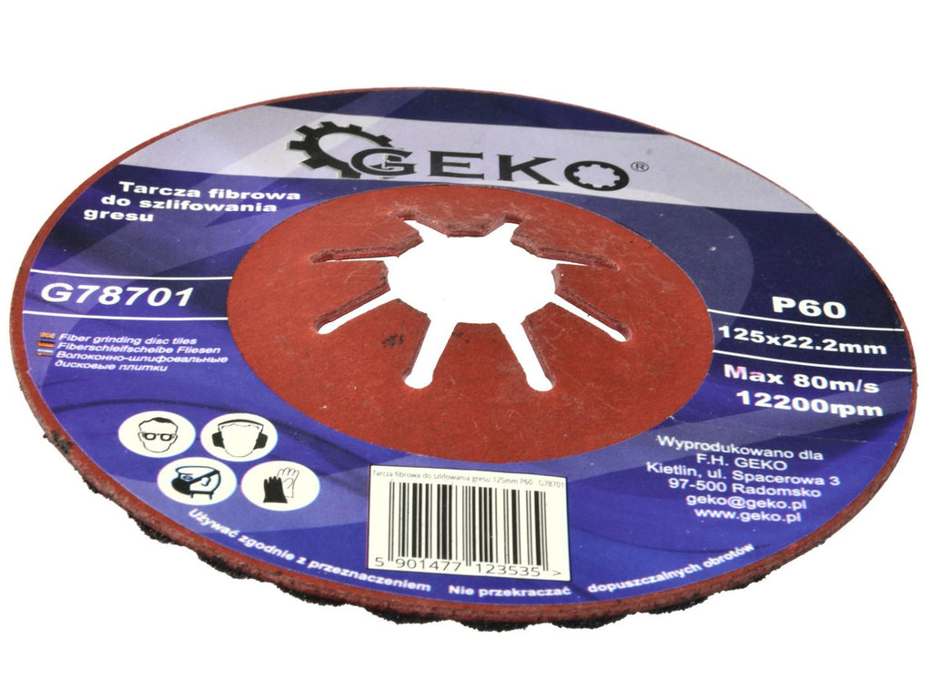Coarse Grit Fiber Disc 125 mm P60