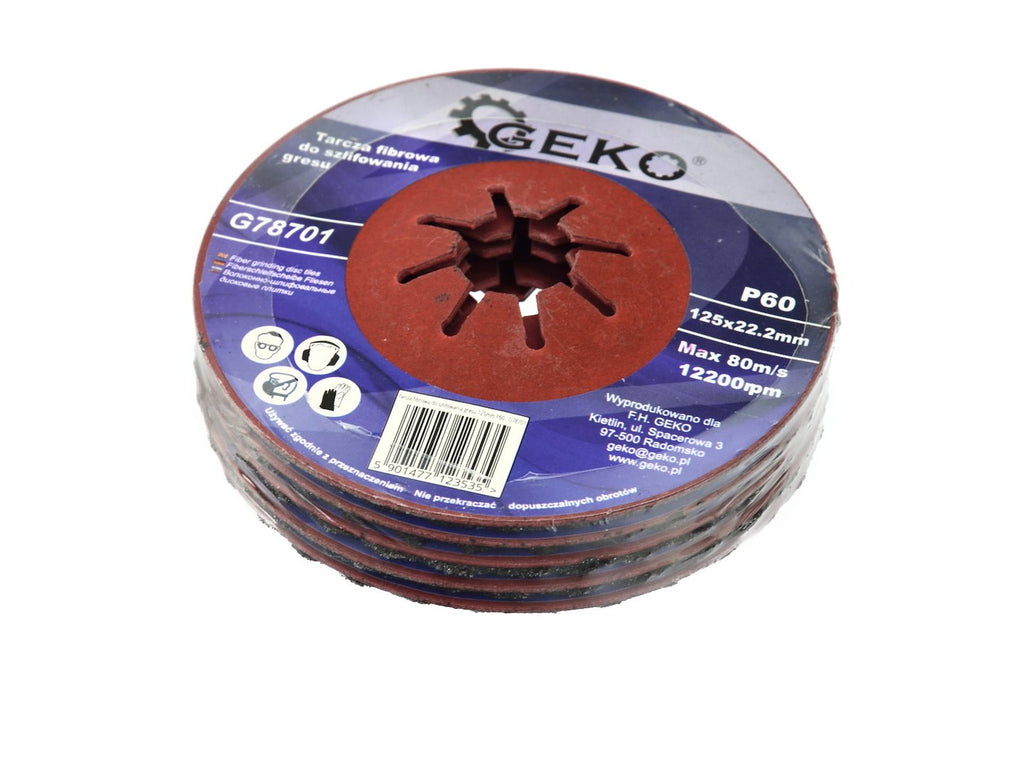 Coarse Grit Fiber Disc 125 mm P60