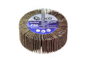 Abrasive Flap Wheel P80 80 x 30 mm, 6 mm Arbor