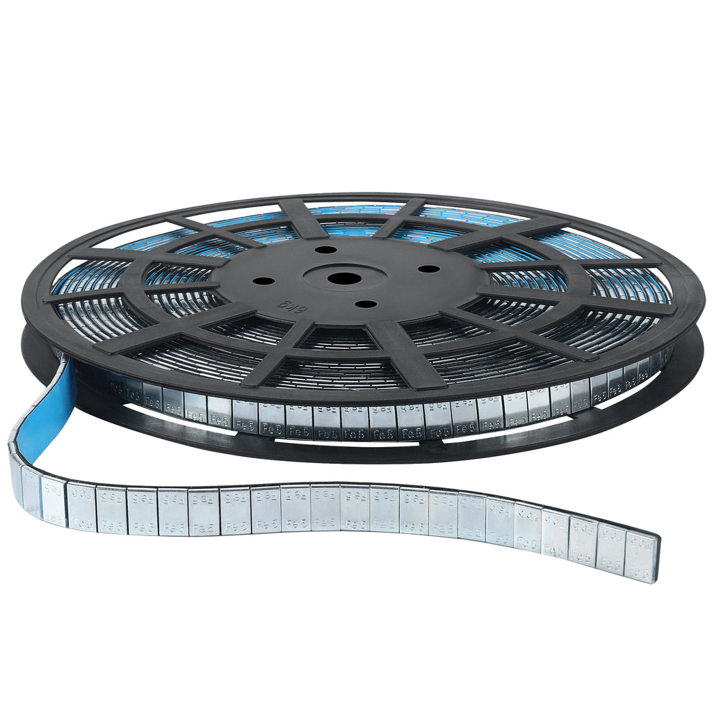 Adhesive weights coated with zinc 5g x 1200 pcs. ROLL KD5904