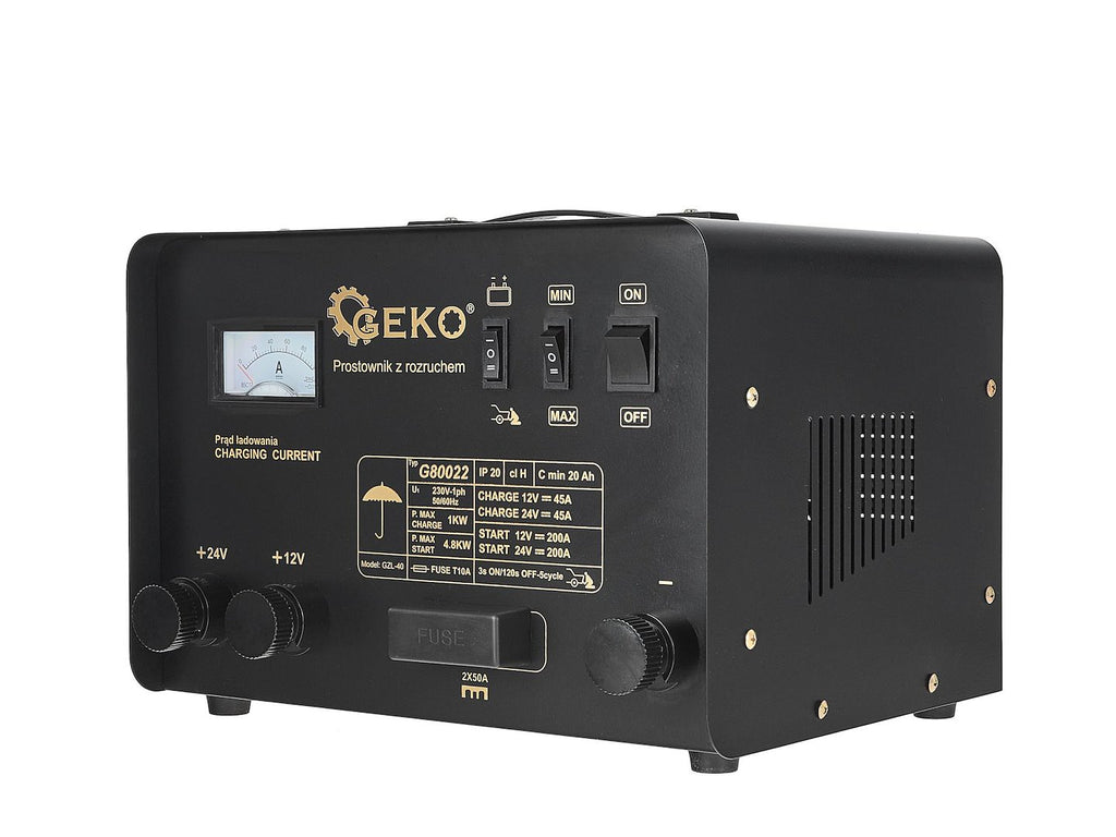 Battery charger with GS/CE, 12/24V, 200A
