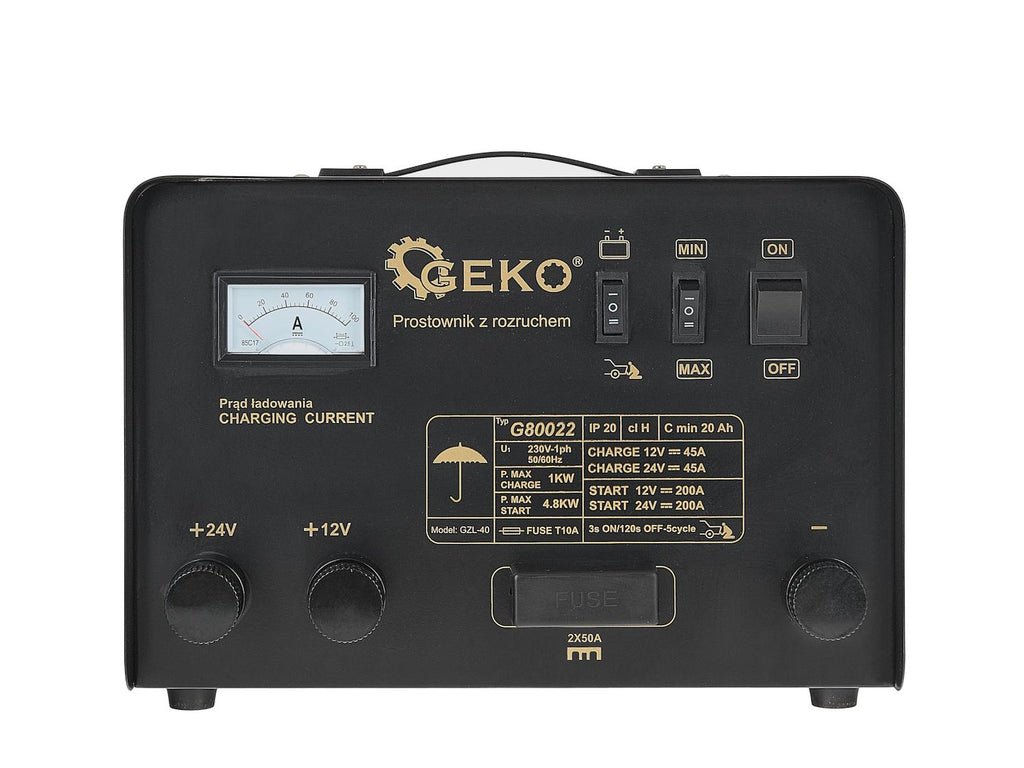 Battery charger with GS/CE, 12/24V, 200A