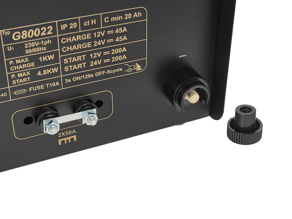 Battery charger with GS/CE, 12/24V, 200A