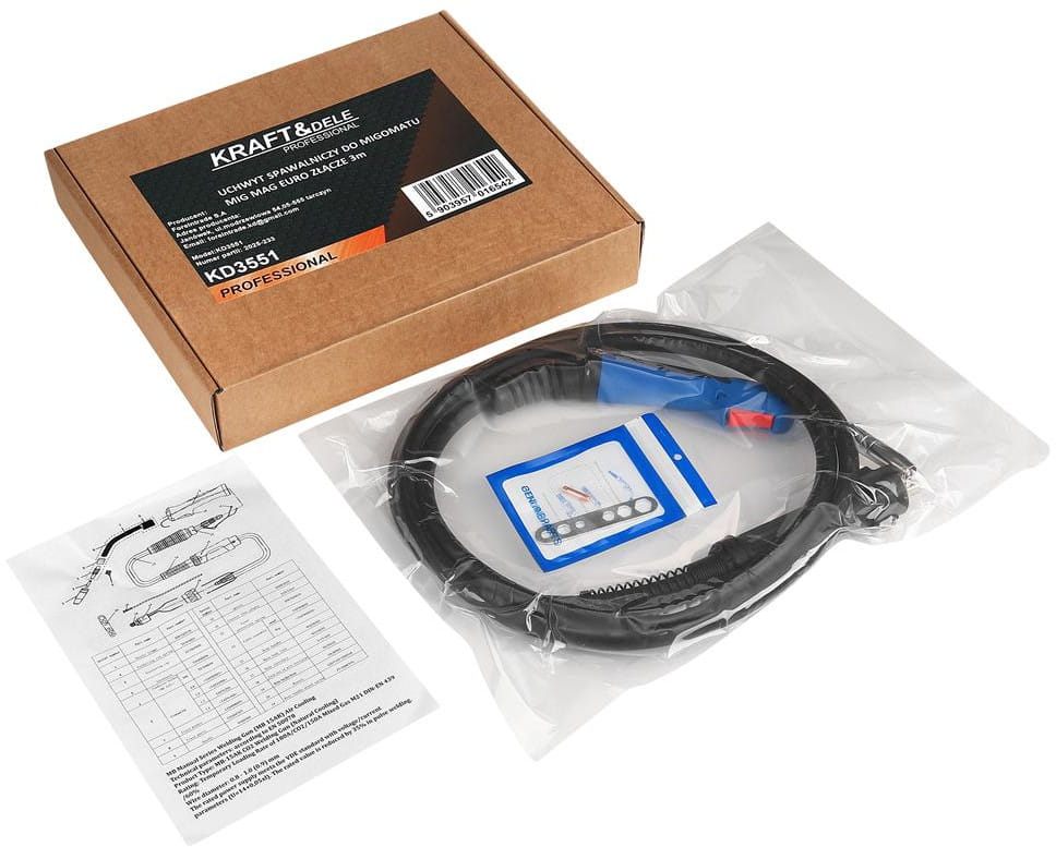 Keevituskäepide MIG MAX EURO MIG keevitusaparaadile ÜHENDUS 3M KD3551