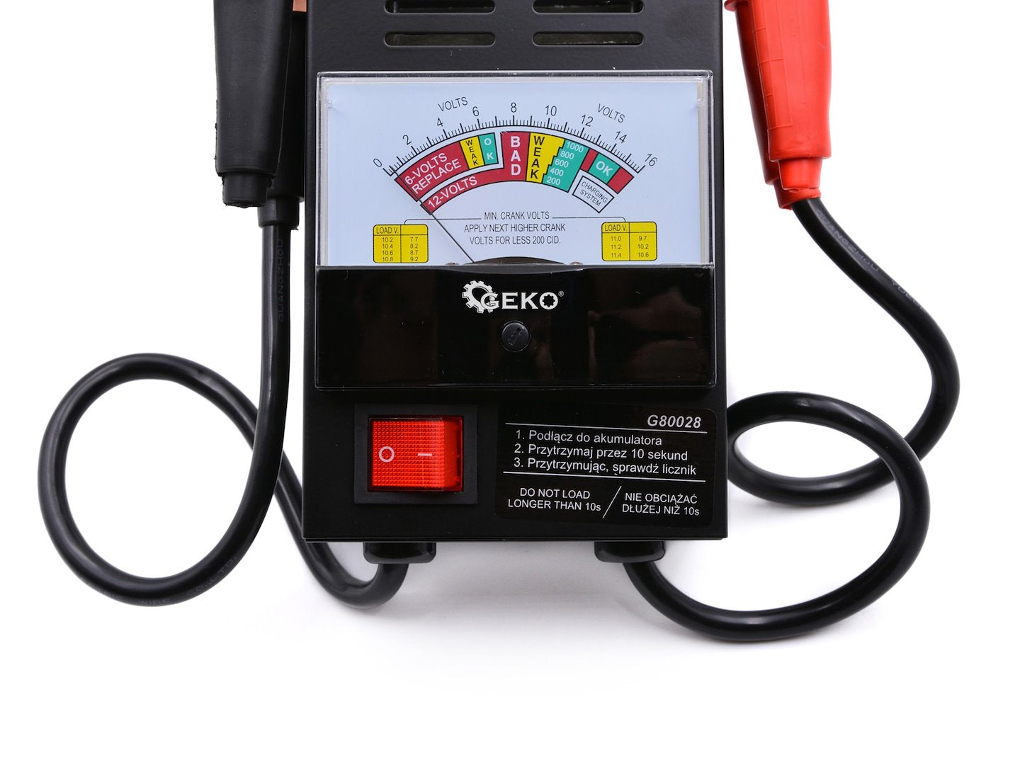 6/12 V 100 A Battery Tester