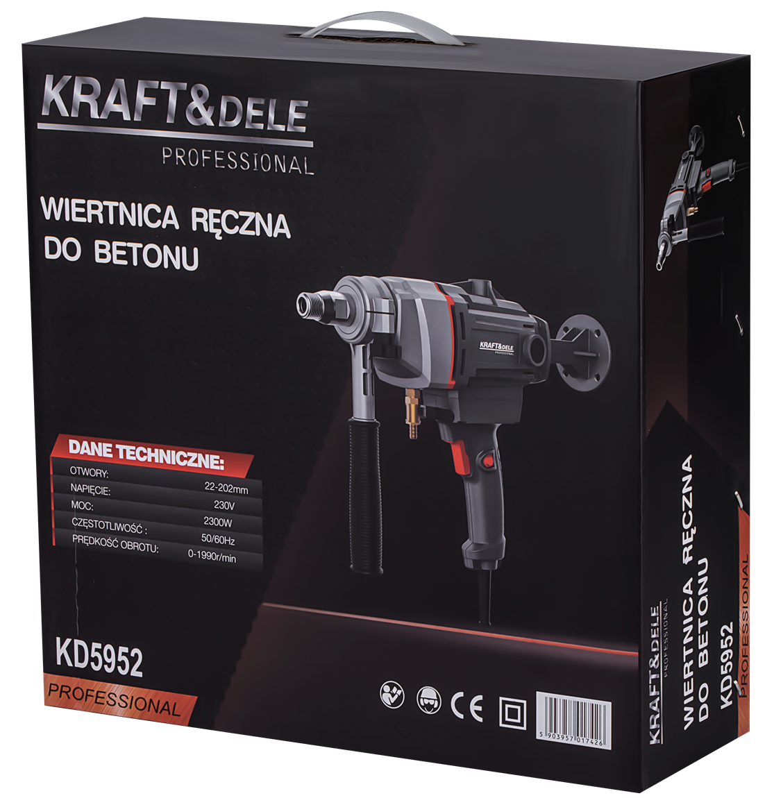 Concrete drill 2300W KD5952