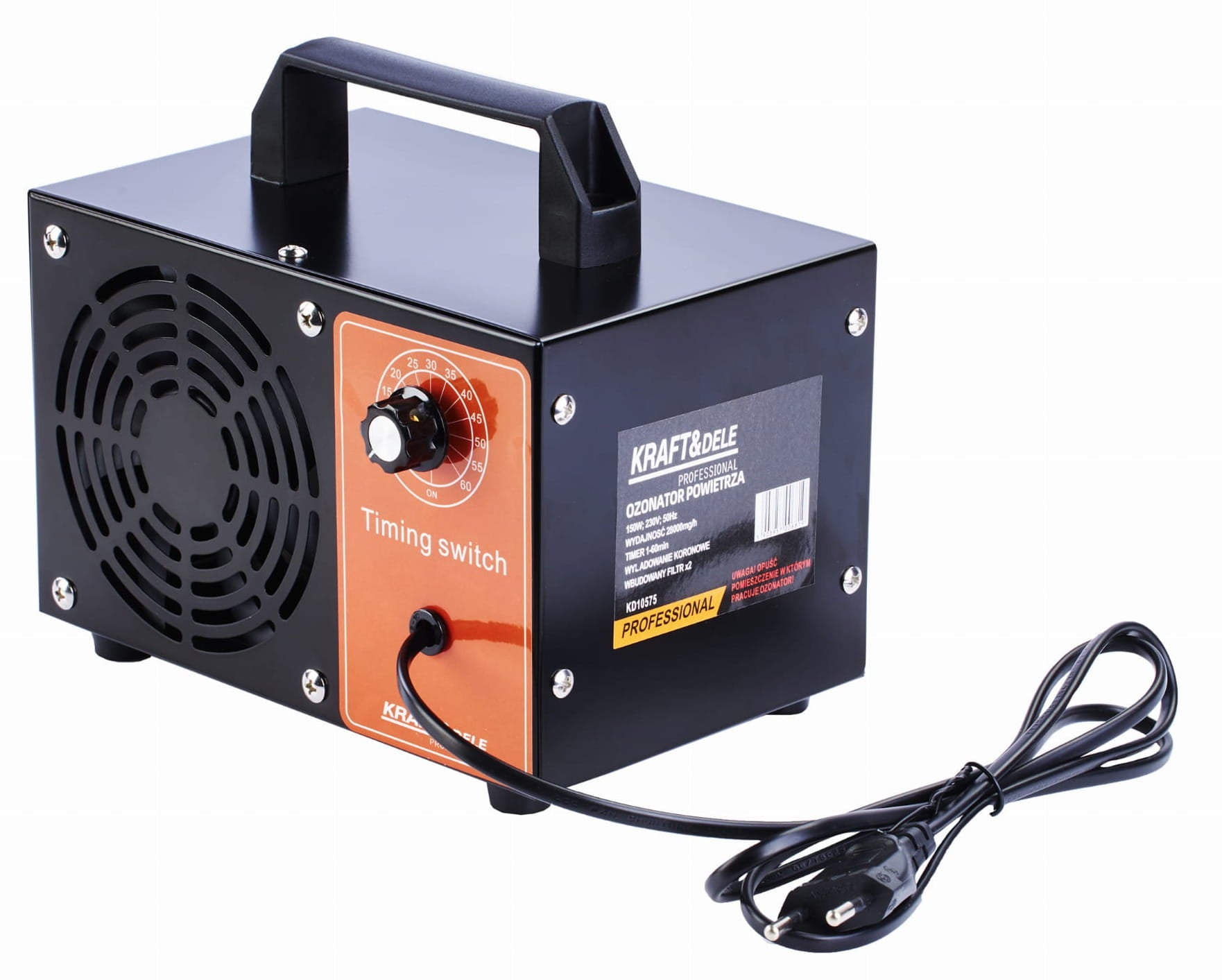 AIR OZONE GENERATOR 2800MG/H 150W KD10575