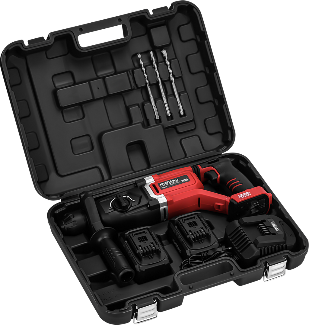 Cordless rotary hammer 21V 4.5J BRUSHLESS 2 x 4Ah KD3195