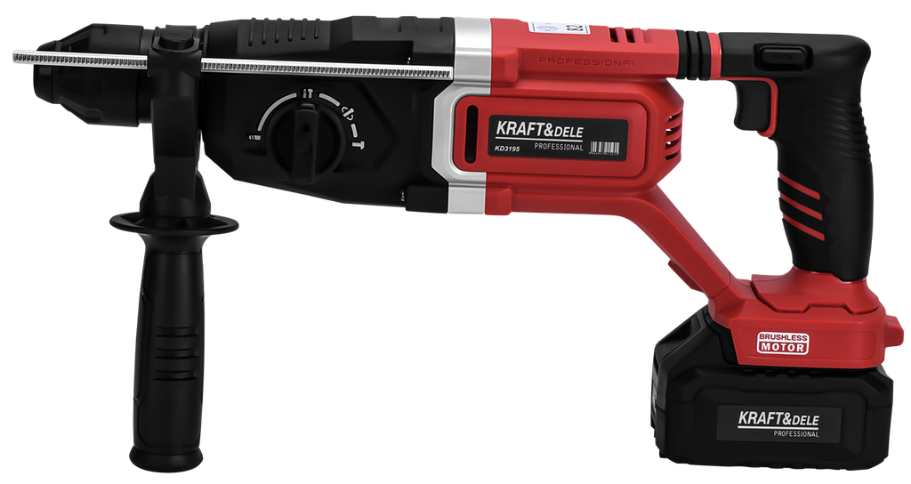 Cordless rotary hammer 21V 4.5J BRUSHLESS 2 x 4Ah KD3195