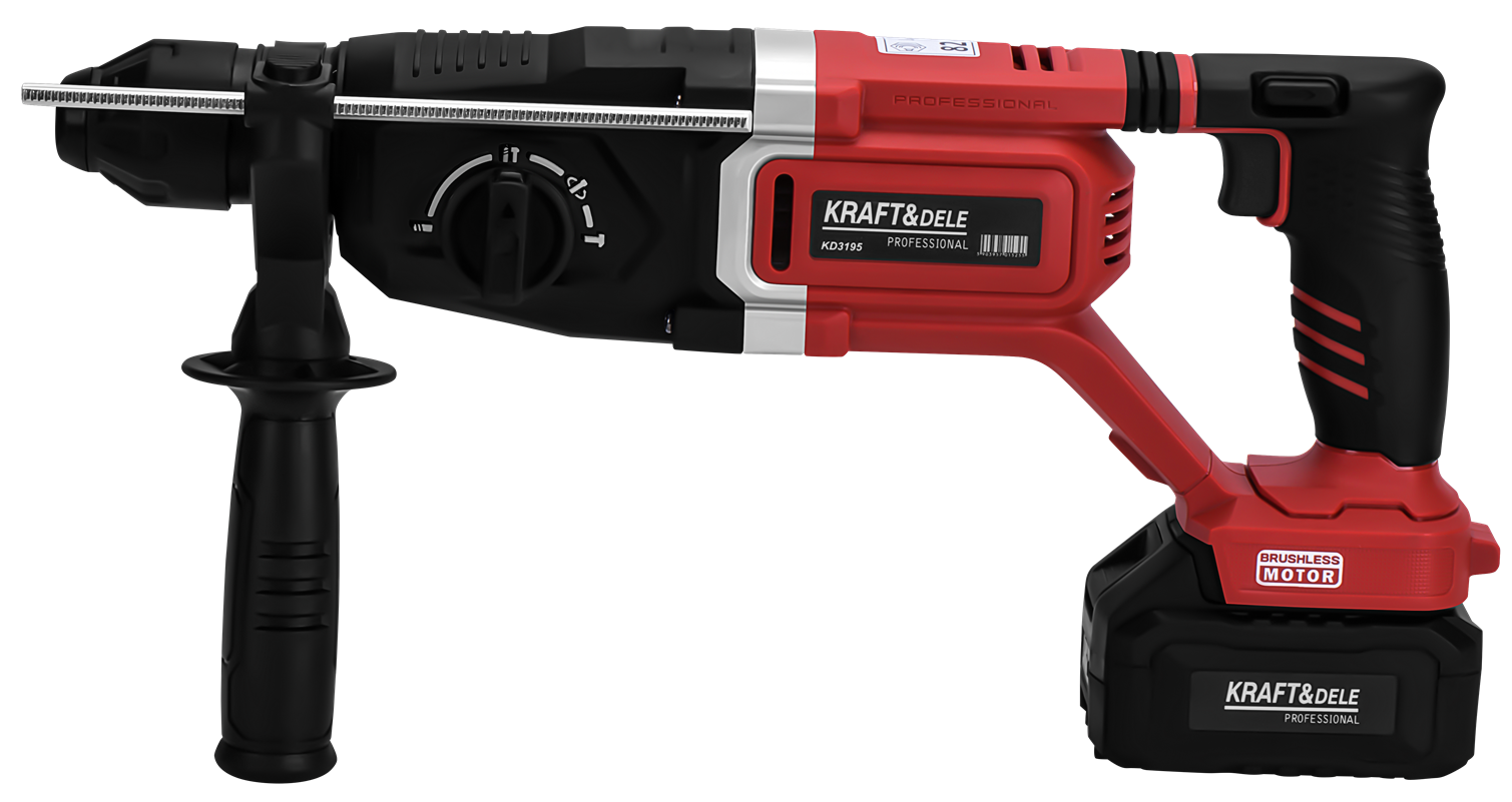 Cordless rotary hammer 21V 4.5J BRUSHLESS 2 x 4Ah KD3195